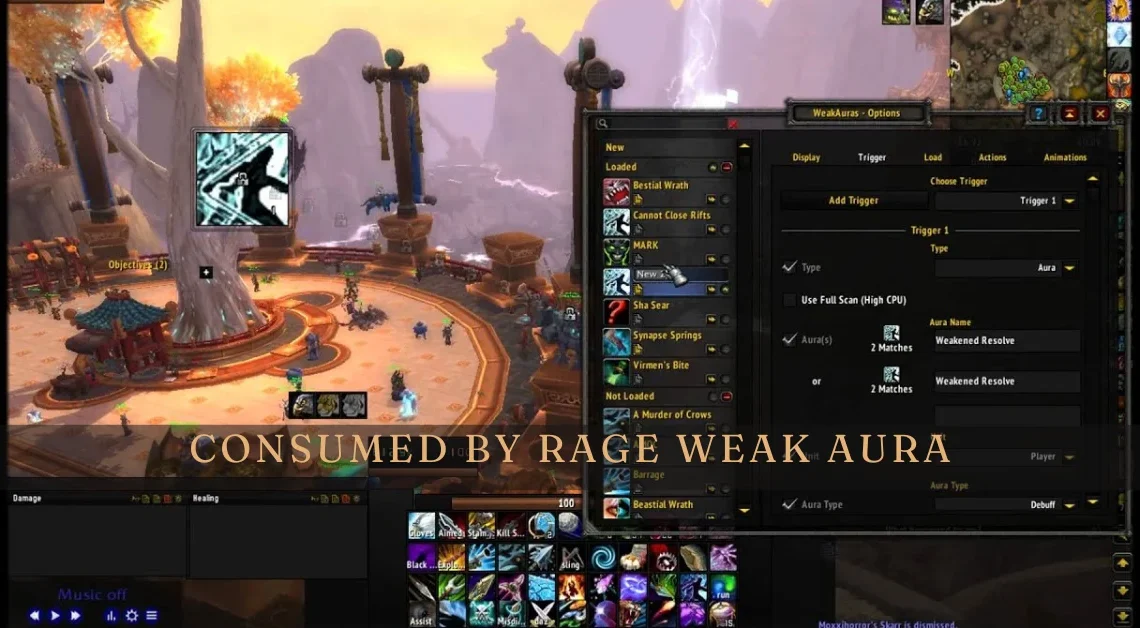 Consumed by Rage Weak Aura